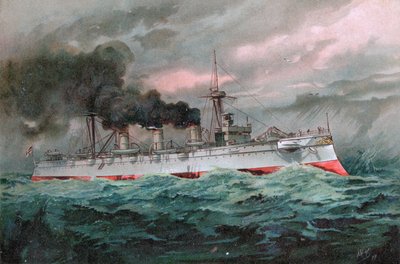 S.M. Large Cruiser Kaiserin Augusta by Unknown